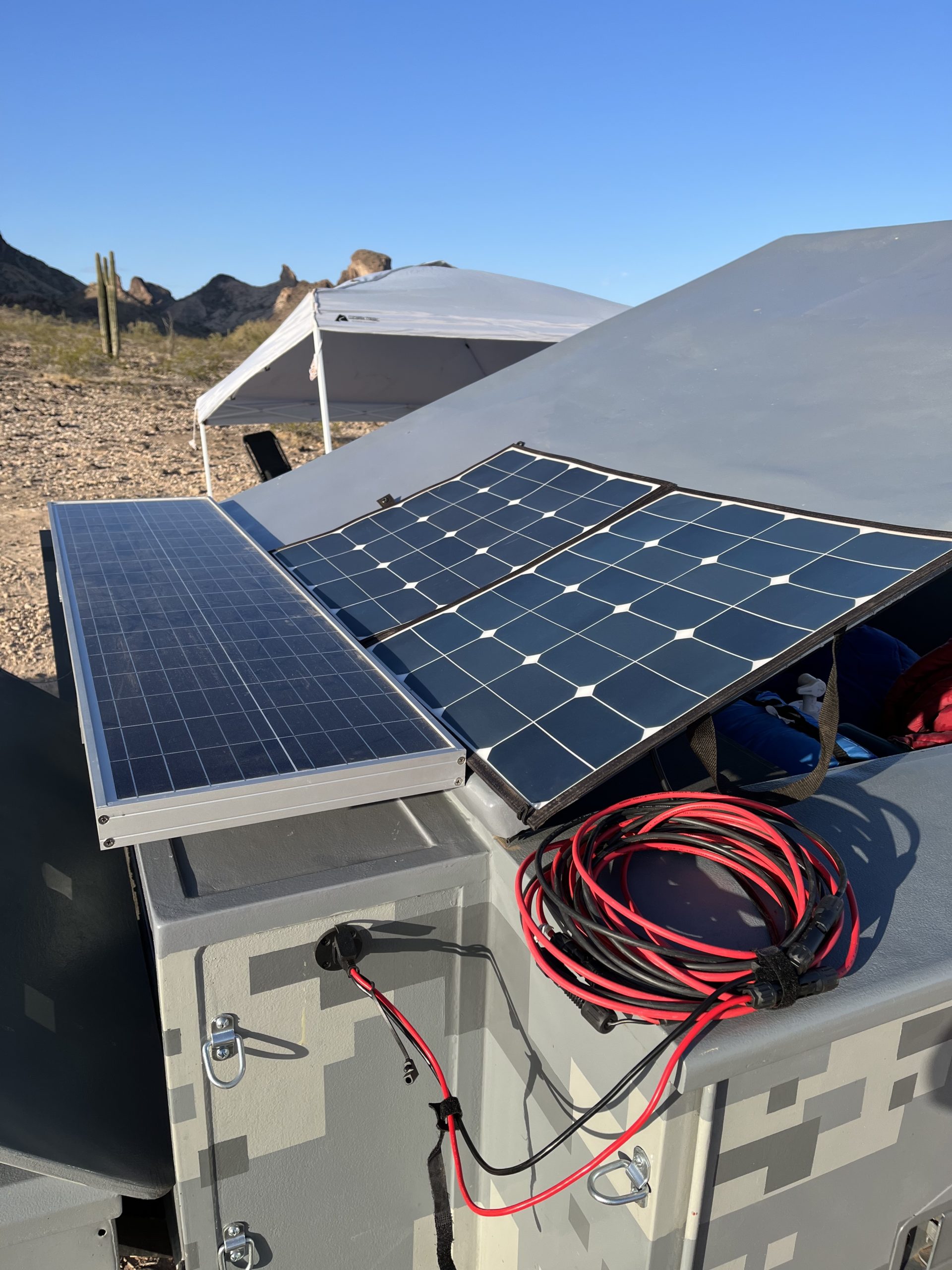 Overland Trailer Electrical System Outward Spaces