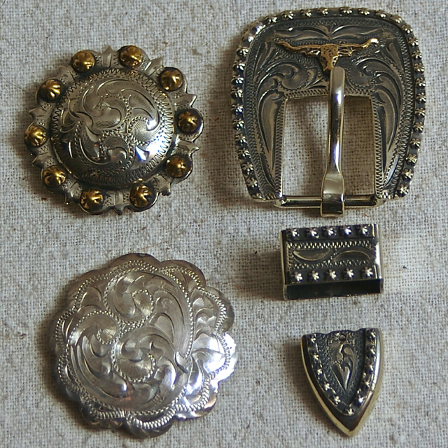 Custom Conchos Custom made buckles