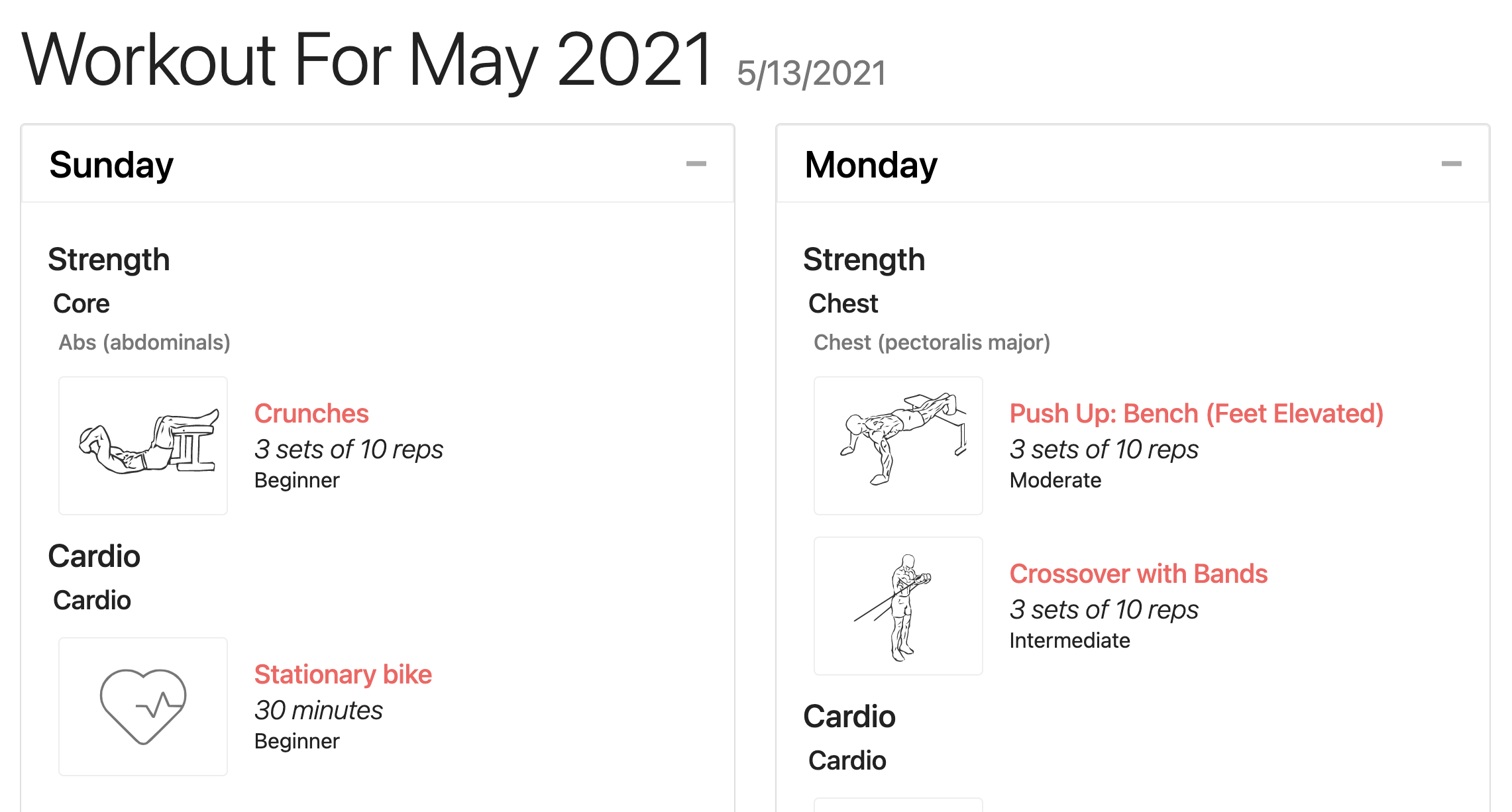 Workout Plan Builder Fitnessyard