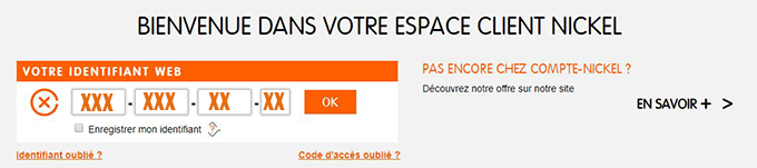 Ouvrir un compte Nickel en ligne Conditions, compte sans