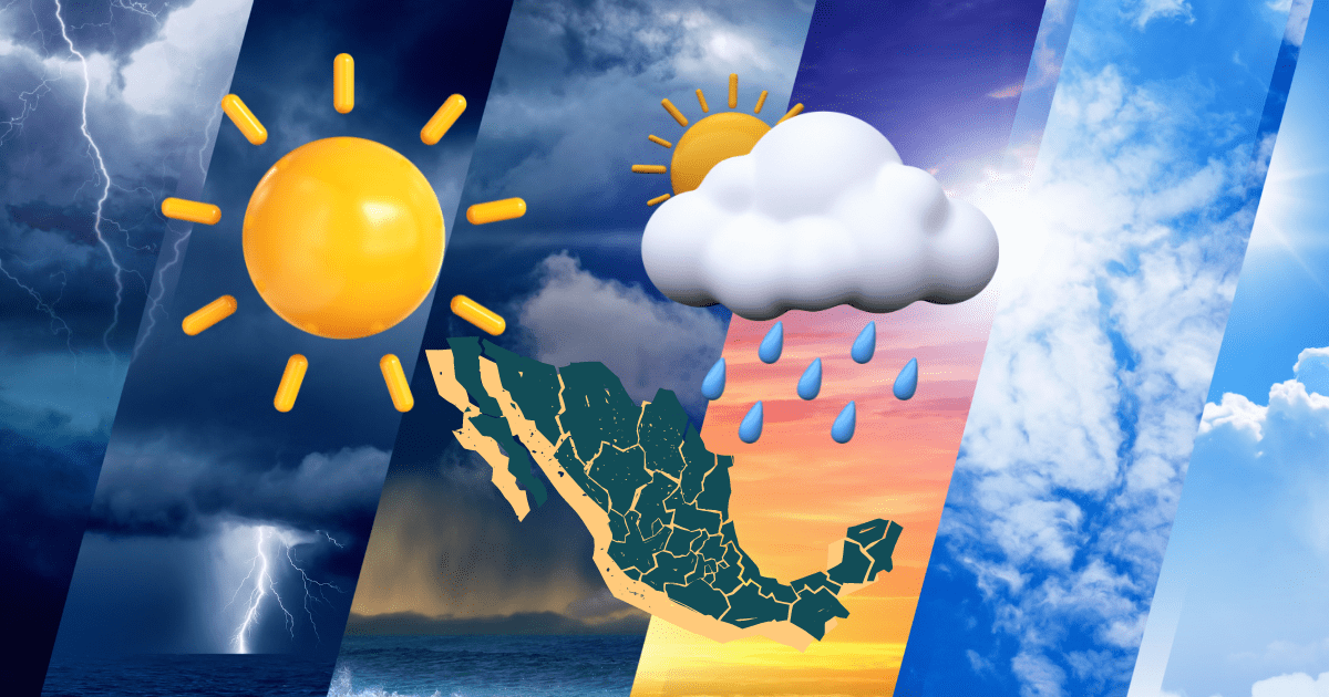 Pronóstico del clima en México hoy 16 de julio ¿A qué hora lloverá y a
