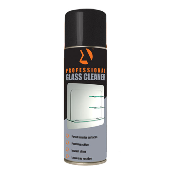 Glass cleaner Aerosol spray Professional