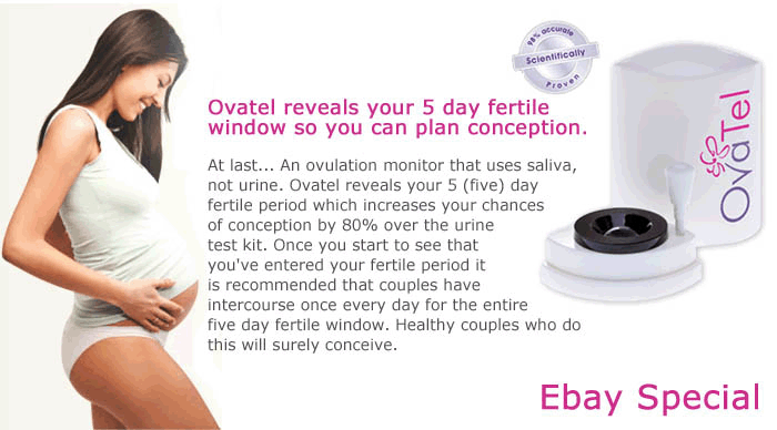 Get Pregnant Faster with Ovatel Saliva Ovulation Test