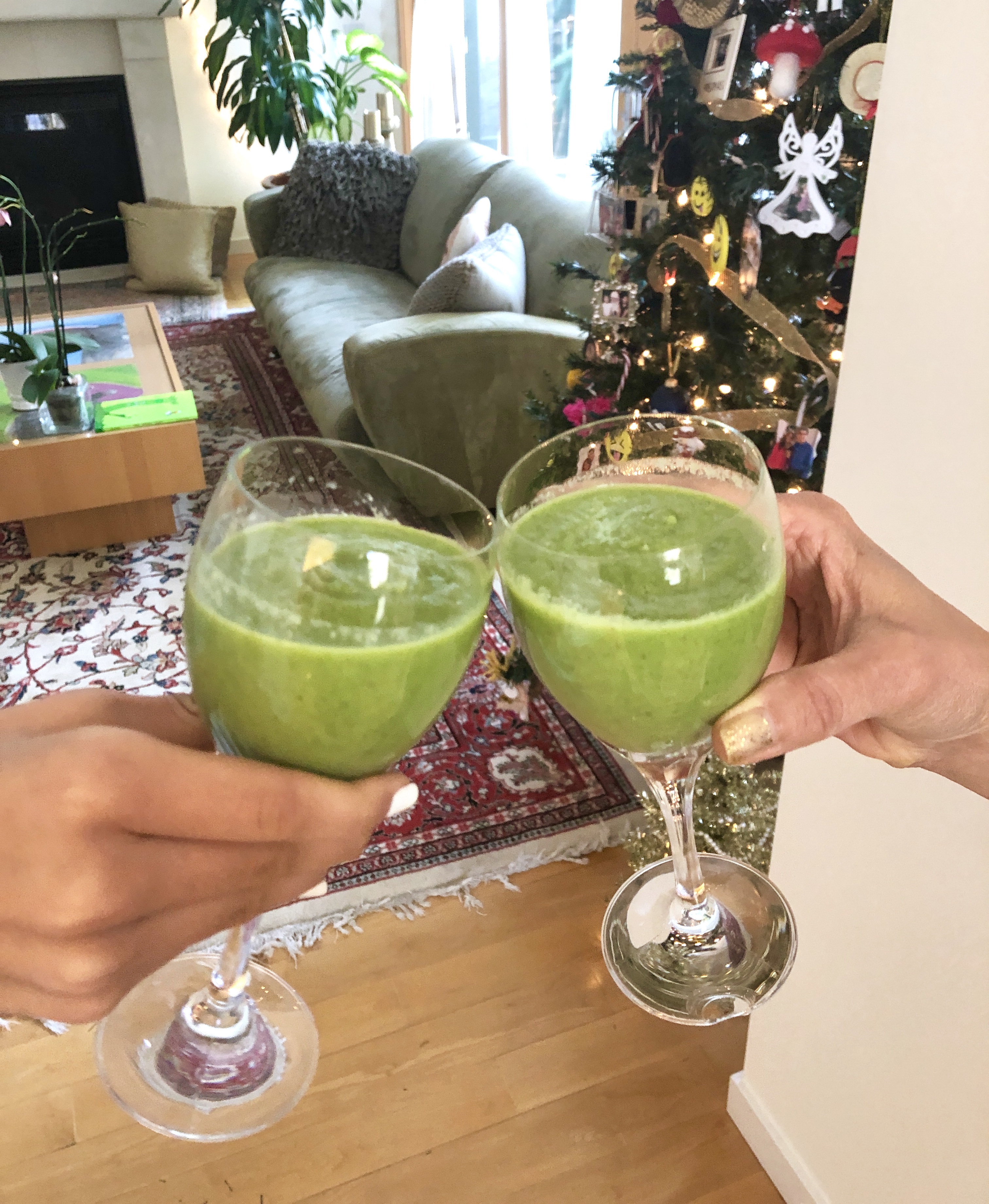 Detox Island Green Smoothie Recipe Sante Blog