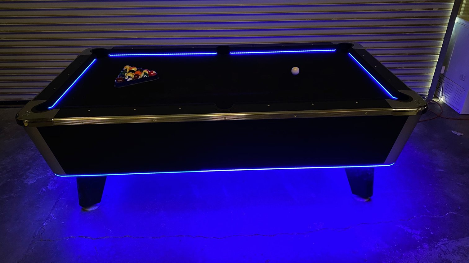 Led Pool Table Rental Glow Game Rentals Over 21 Party Rentals