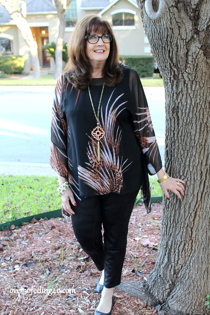 Faux Leather Leggings Over 50 Should We or Shouldn't We Over 50