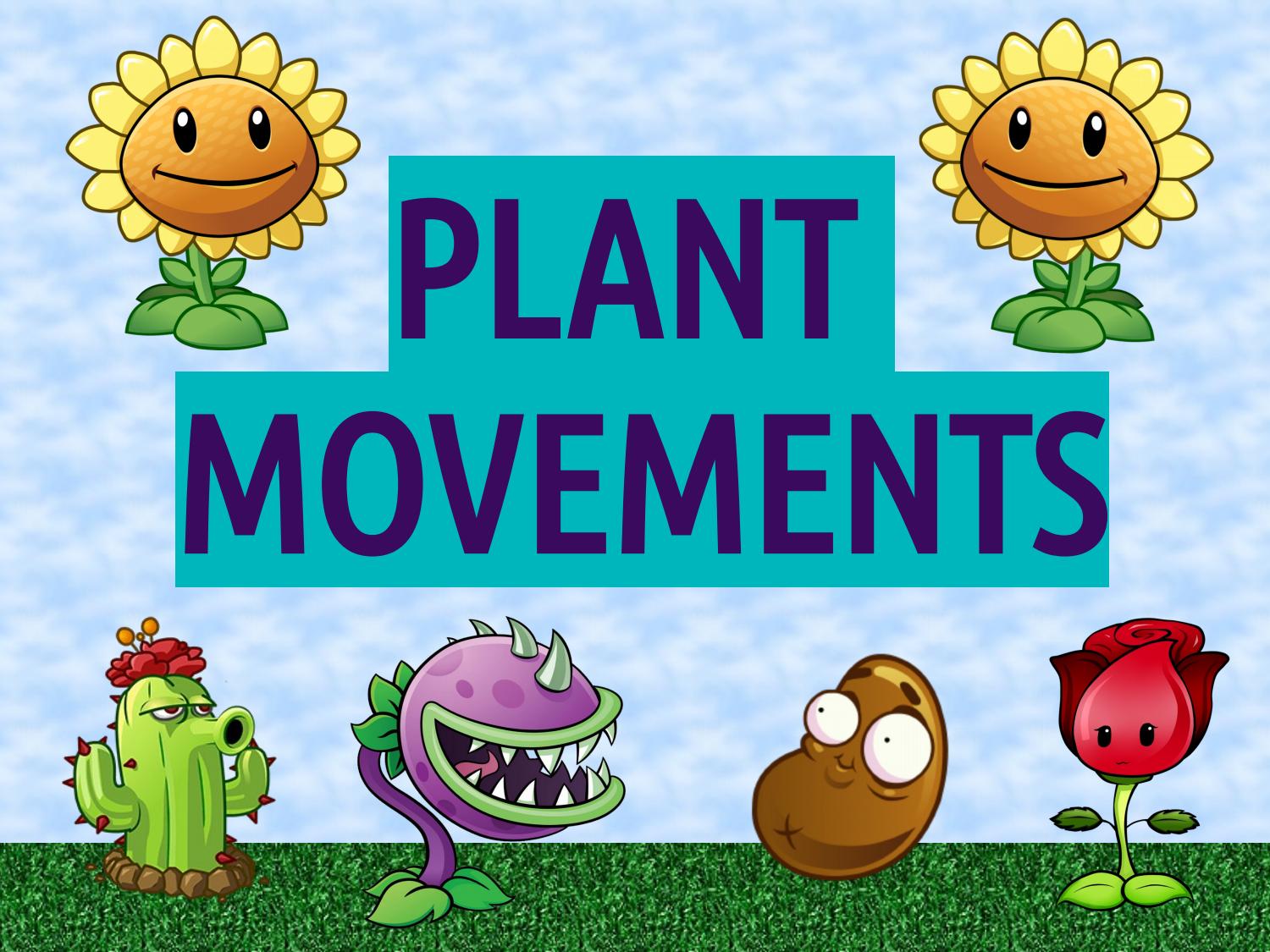 Plant movements and types Overall Science