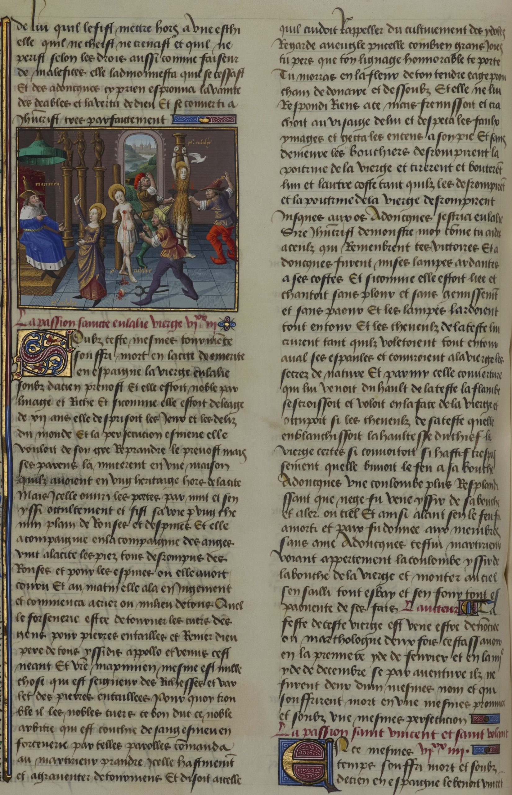 Martyre de sainte Eulalie HATE