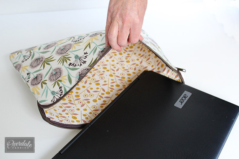 Handcrafted Laptop Sleeve Bag Overdale Fabrics
