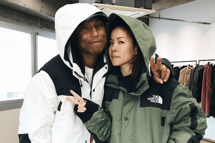 sacai x the north face