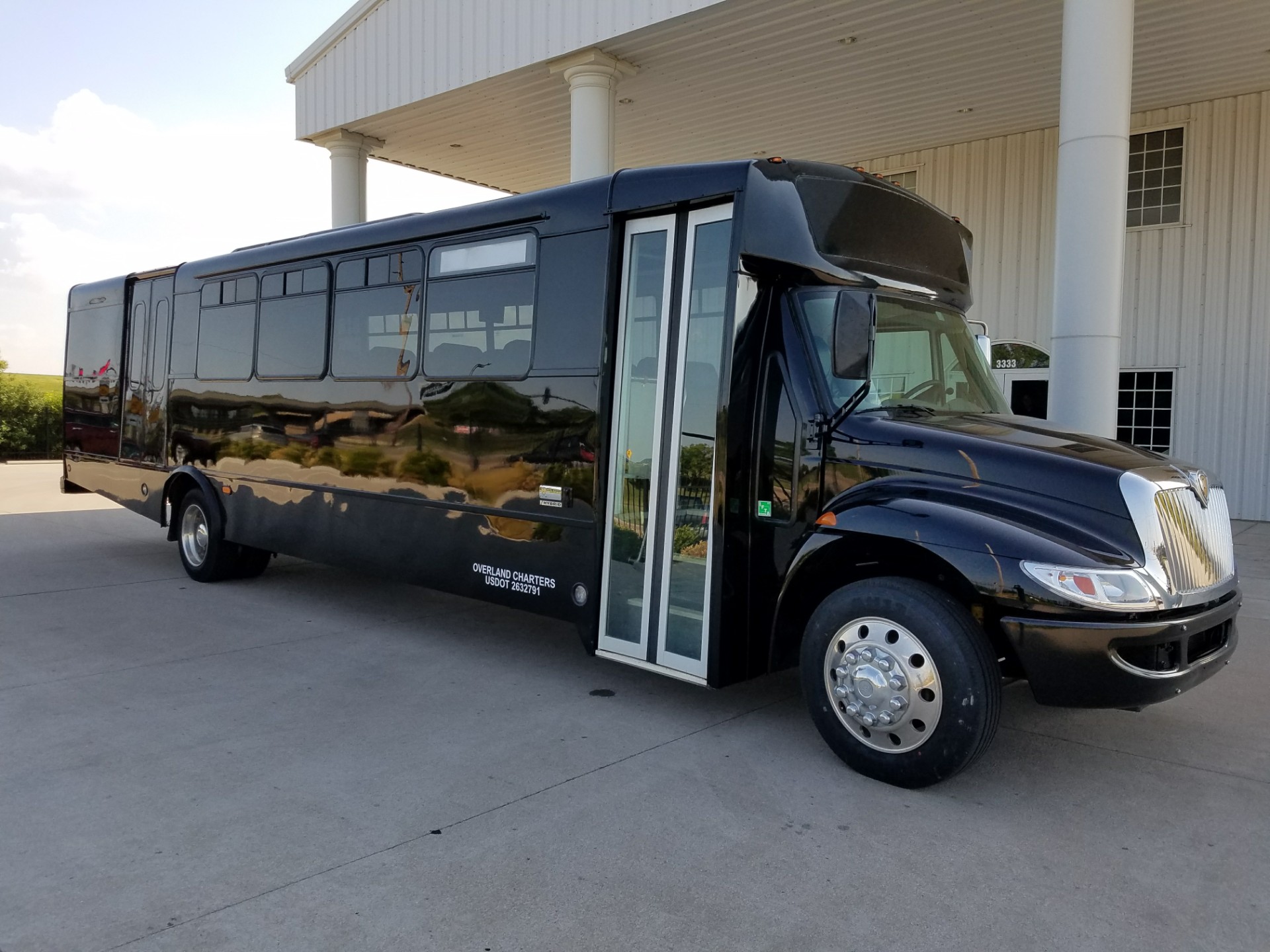 32 Passenger Shuttle Buses Overland Charters