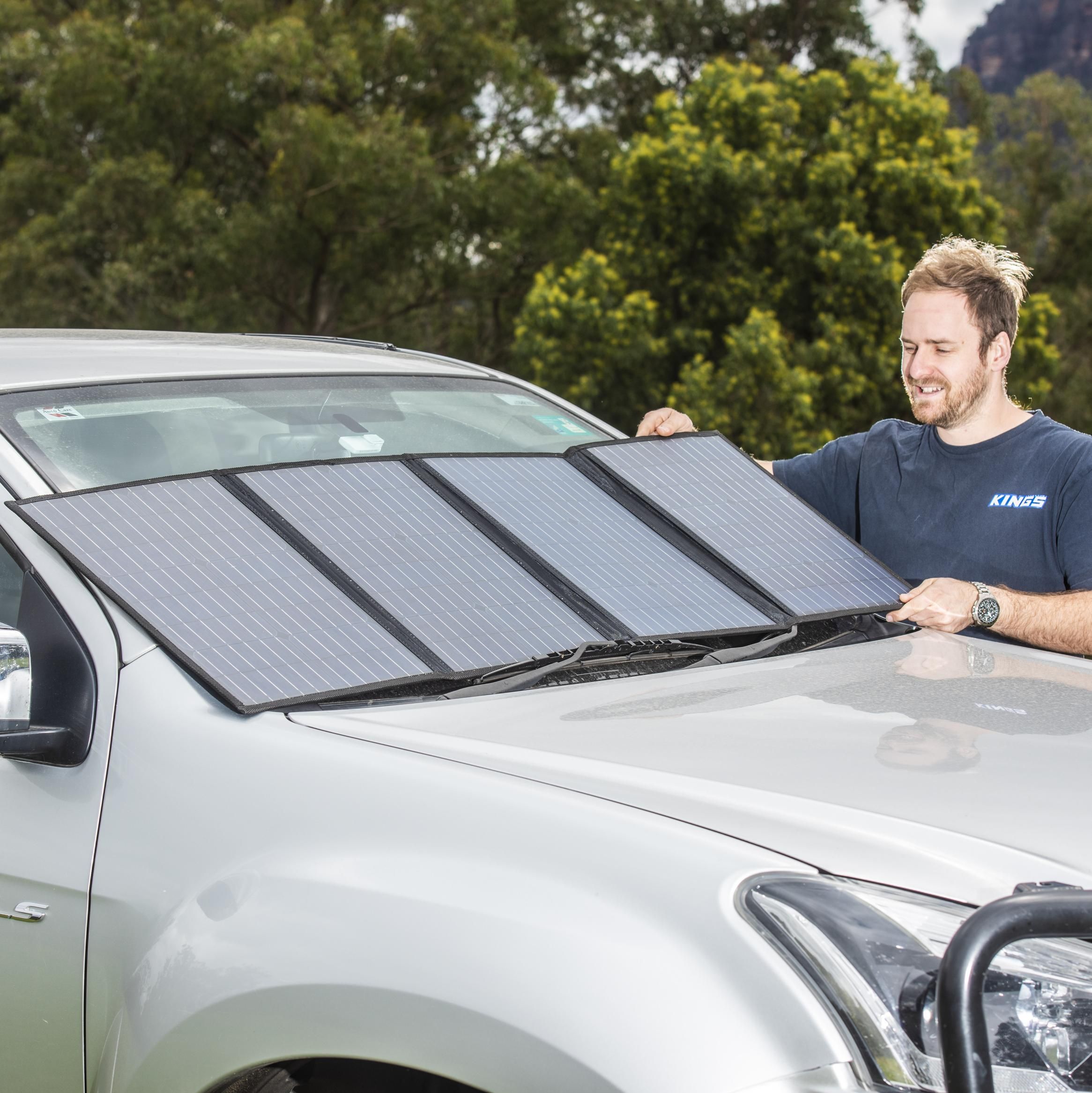 Kings 120W Solar Blanket Incl Regulator Up to 6.75A Output Grade