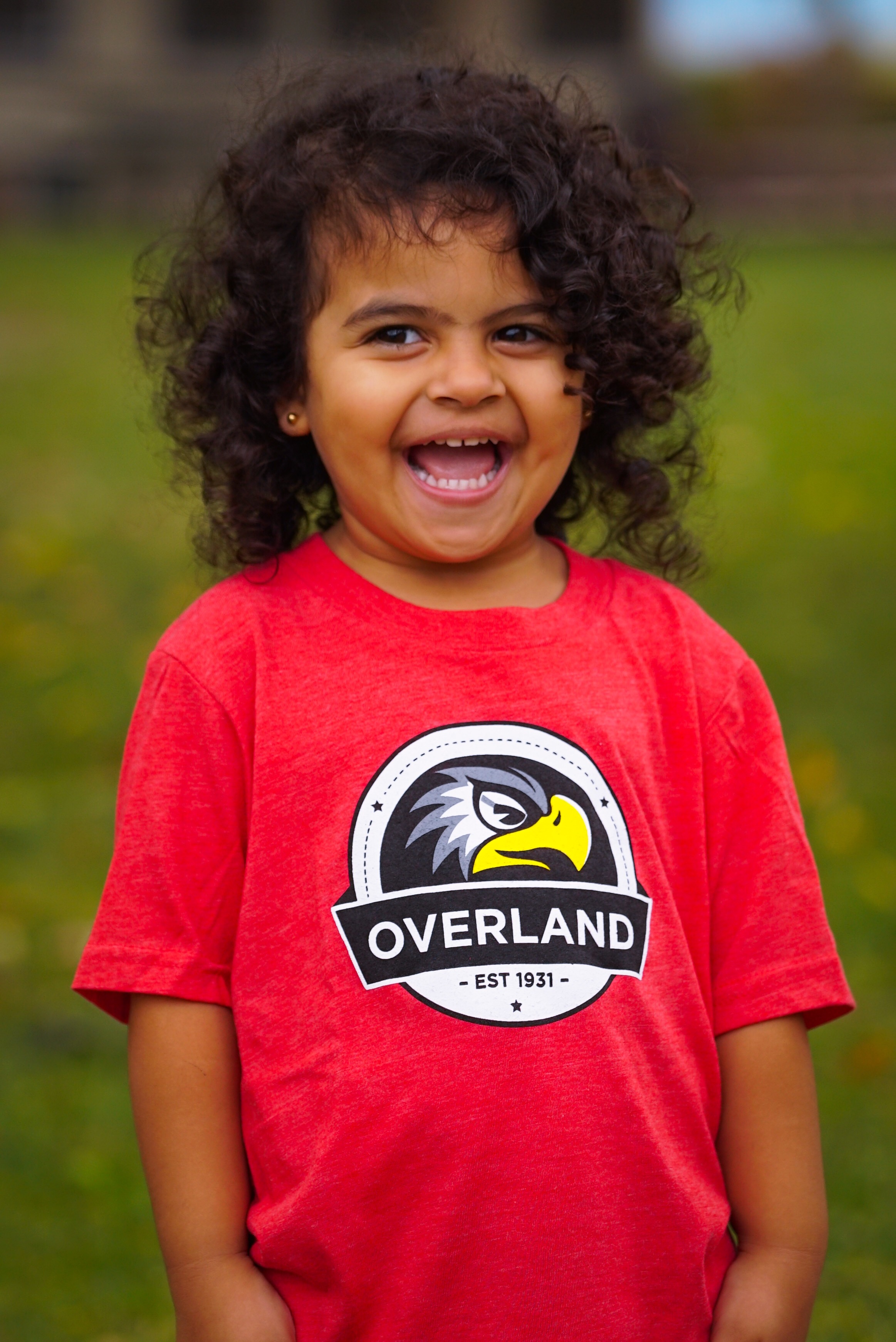 Kids Red TShirts Overland PTA