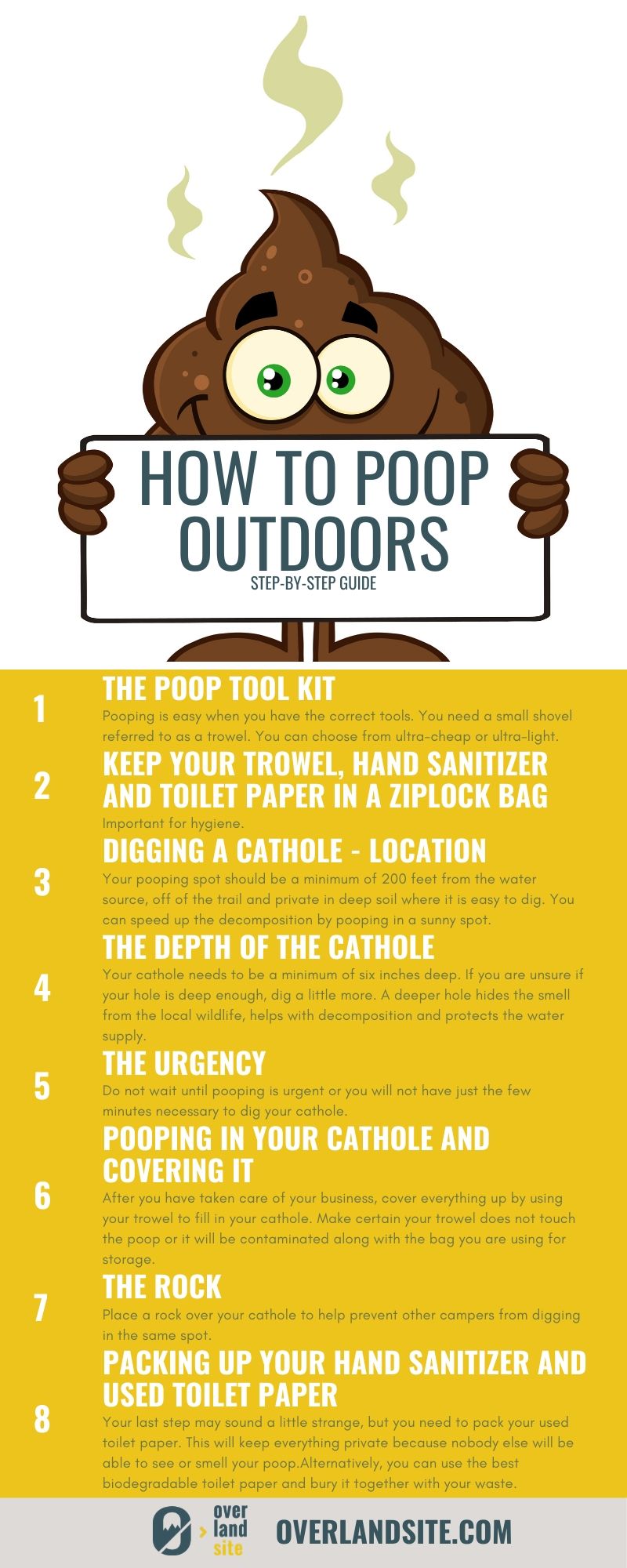 How To Poop In The Wilderness Overlandsite