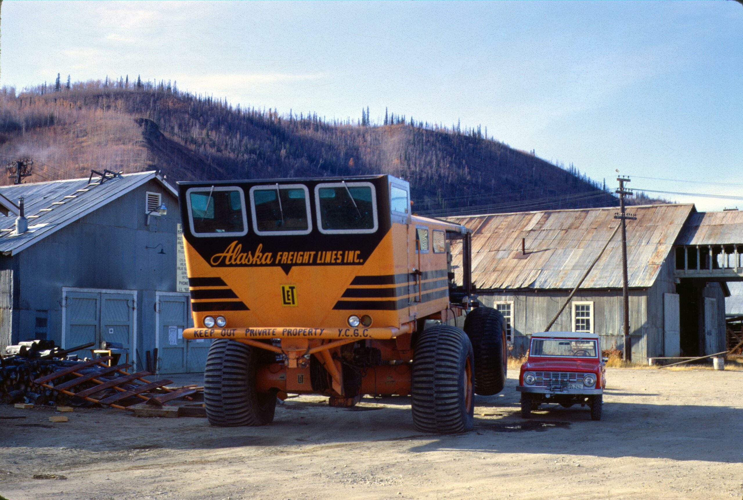 SnoFreighter at Bear Creek Machine Shop Then and Now R. G