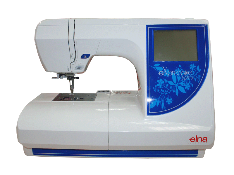 Elna eXpressive 820 купить швейновышивальную машину Elna eXpressive