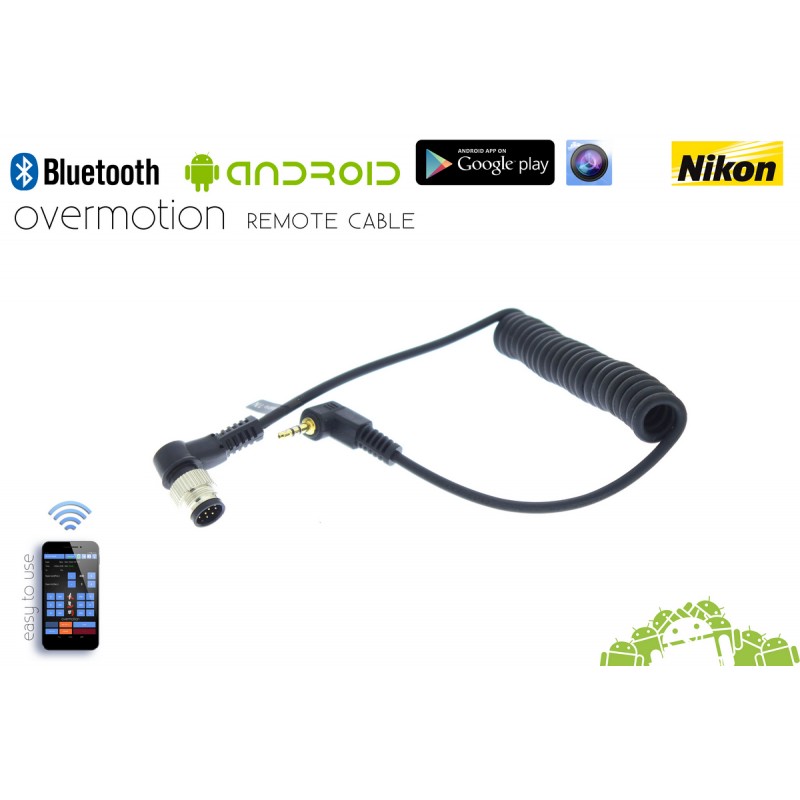 Nikon shutter cable 2.5mm 1N Overmotion