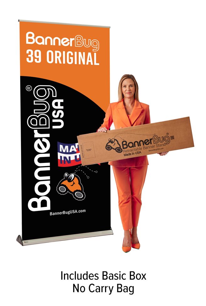 bannerbug39basicbox Overnight Banner Stand