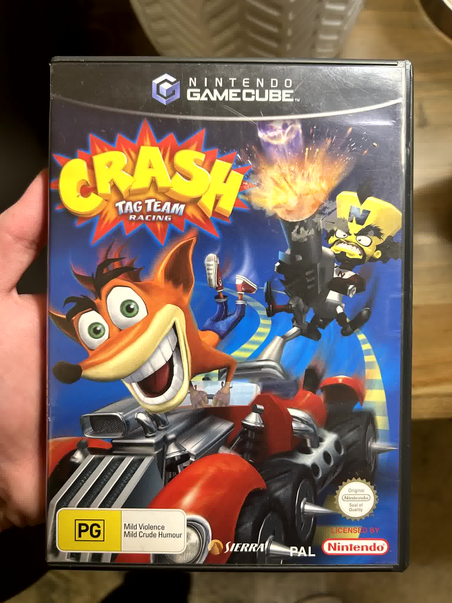 Crash Tag Team Racing Gamecube Nintendo Overrs Gameola Marketplace