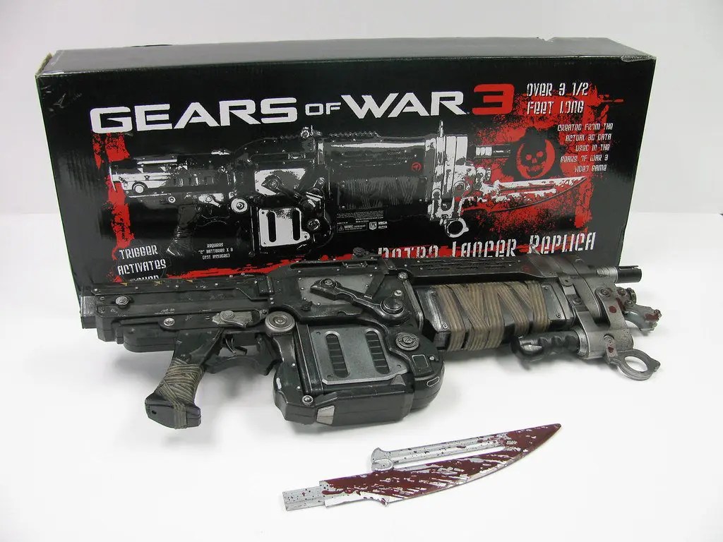 Gears of War Replica Lancer Overrs Gameola Marketplace