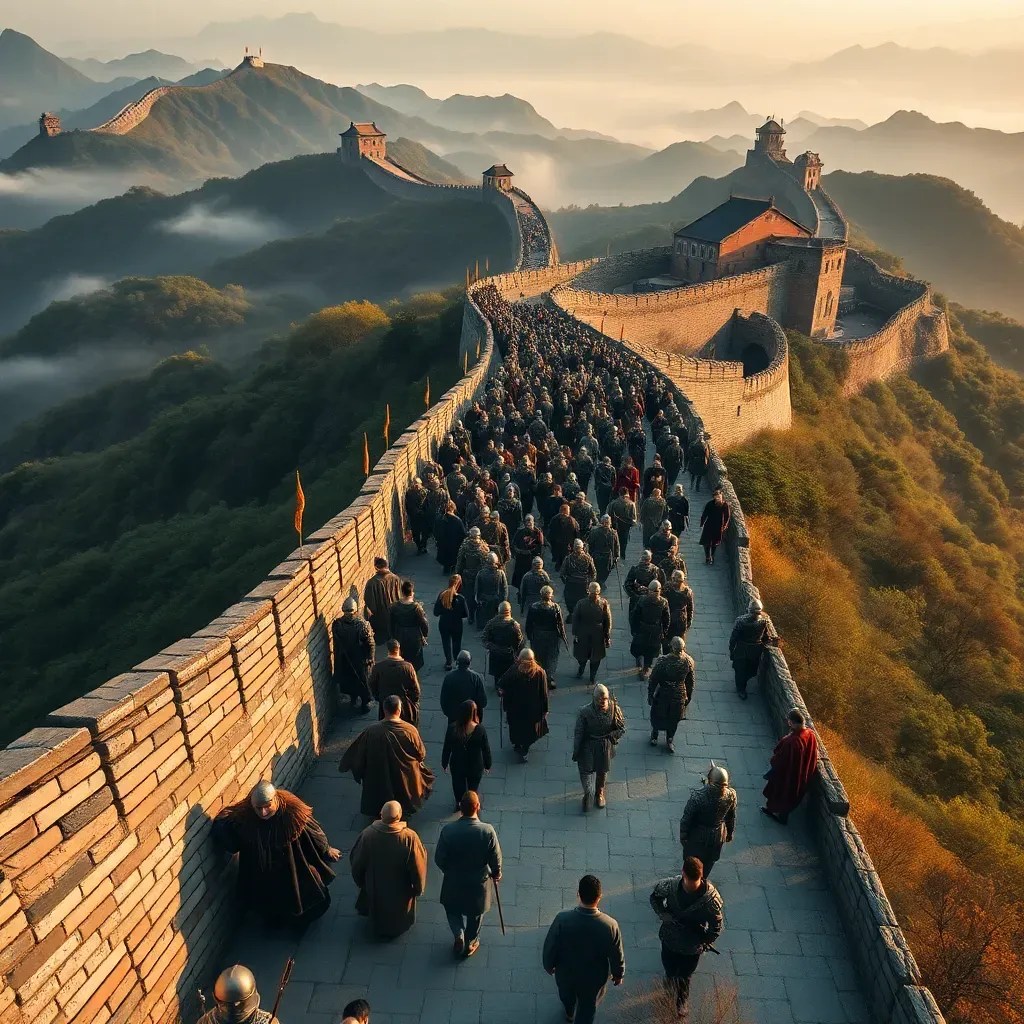 Great Wall atascada shocking truth tourists hide