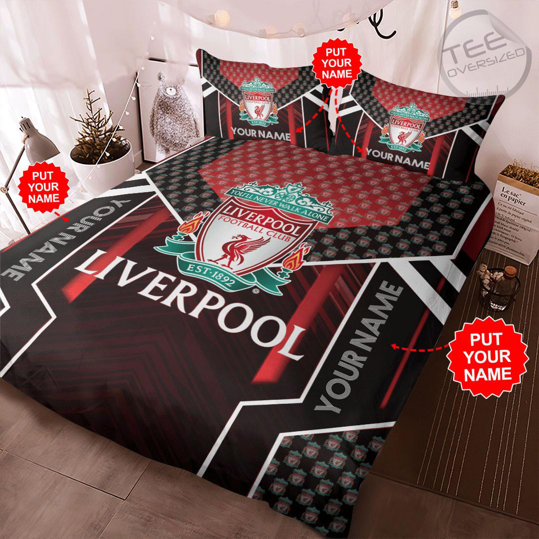 Liverpool FC bedding set duvet cover + pillow shams
