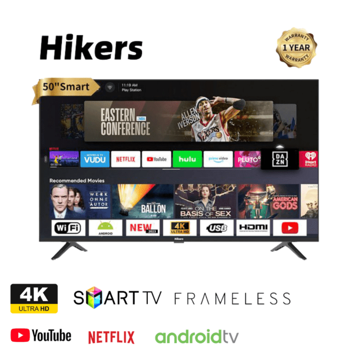 Hikers 50 Inch Smart Android TV Price In Kenya Overtech