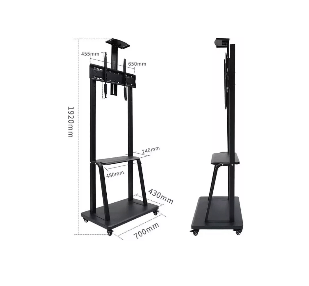 TV Stand Trolley Shelf With Wheels For 32 To 70 Inch TV Price In Kenya