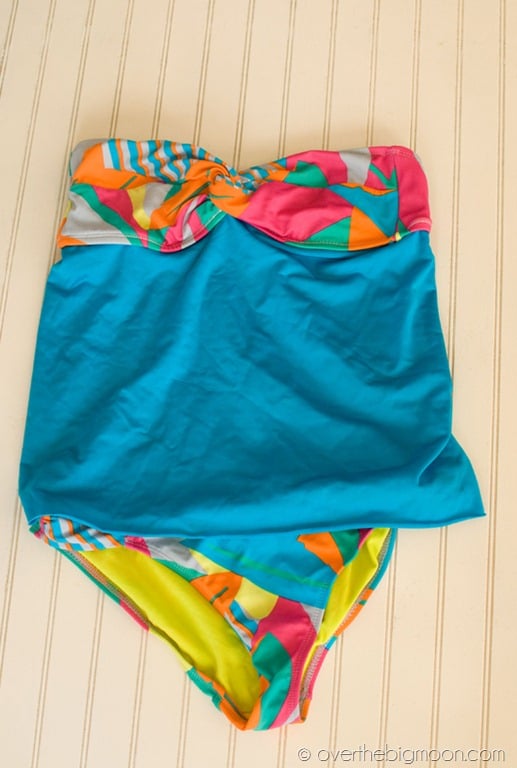 Turn a Bikini into a Tankini for under 10!