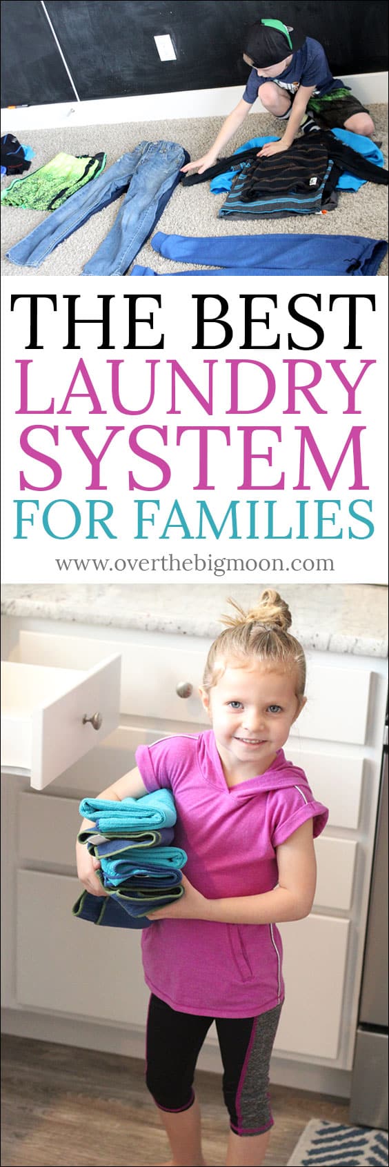 The Best Laundry System for Families Over the Big Moon