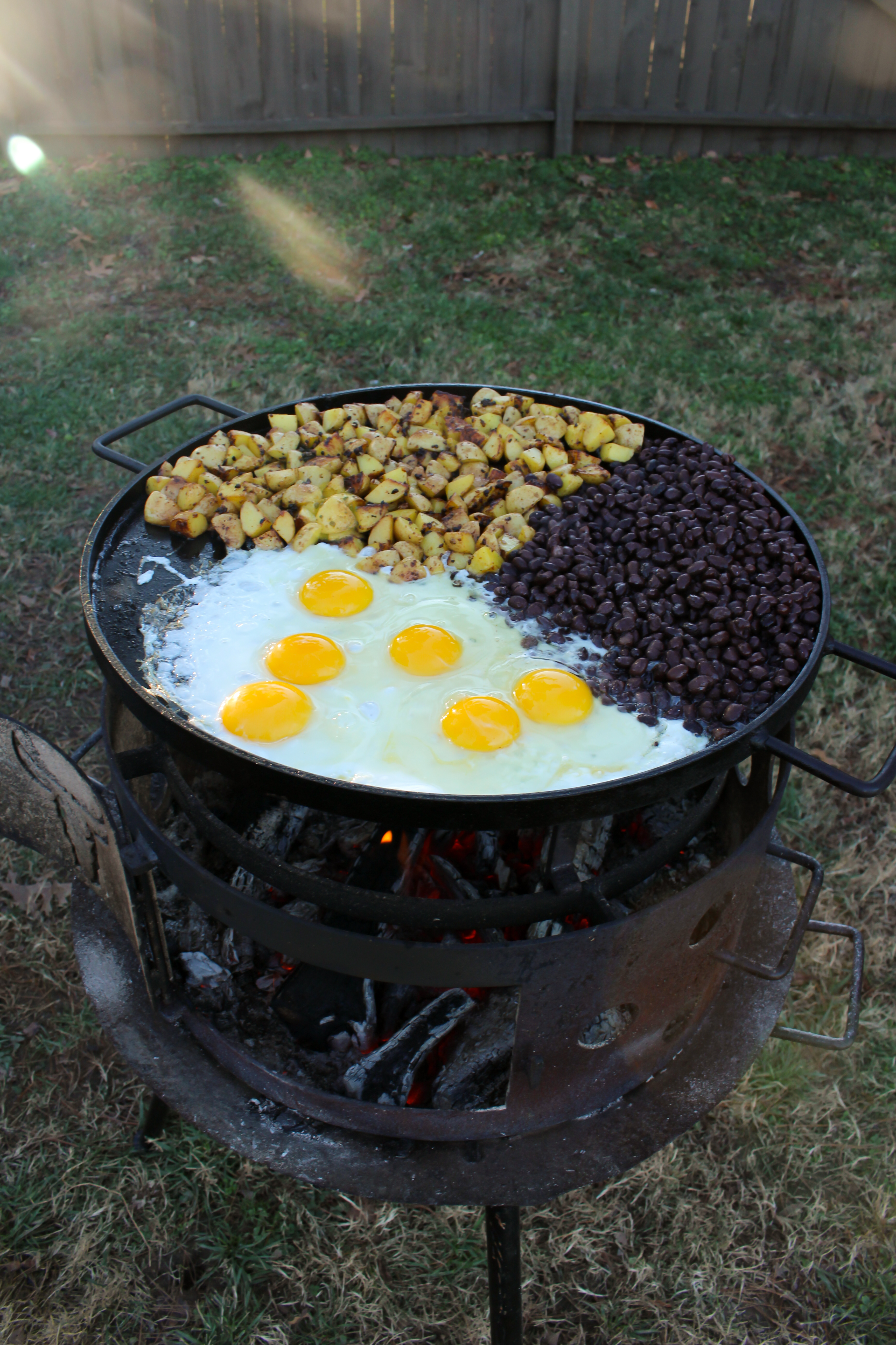 Southwestern Breakfast Skillet Over The Fire Cooking