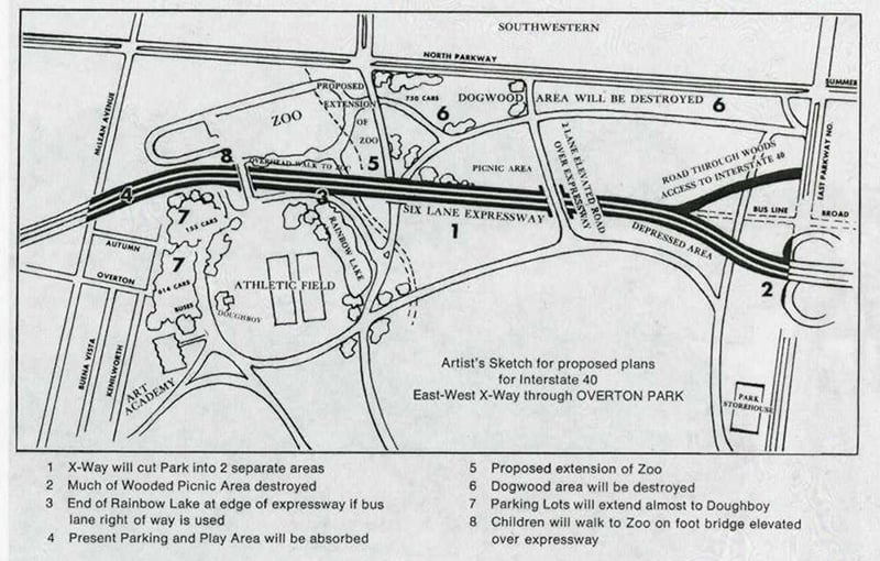 Fifty years ago today... Overton Park