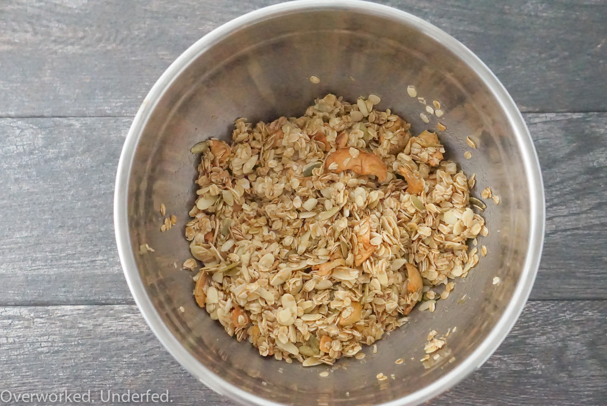 Eleven Madison Park Granola Overworked. Underfed.