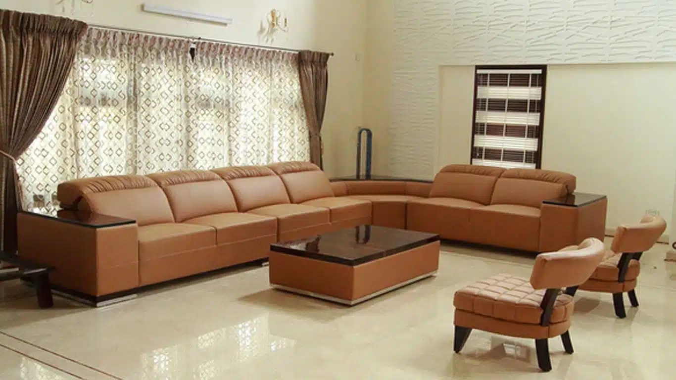 Ovion Sofa, L Shape Sofa, 3 Seater Sofa, Leather Sofa Bangalore