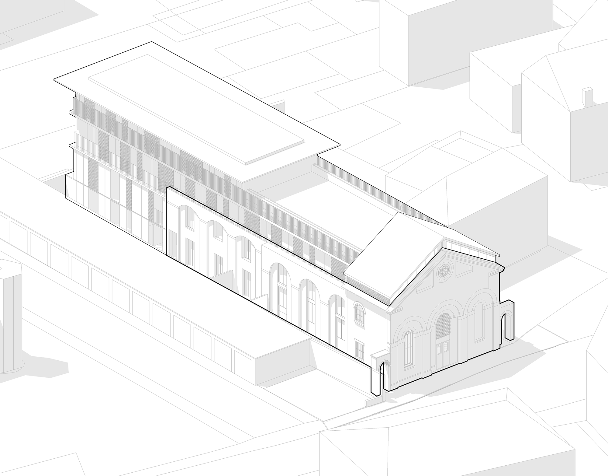 Chapel Street Flats + Nursery Owers Warwick Architects