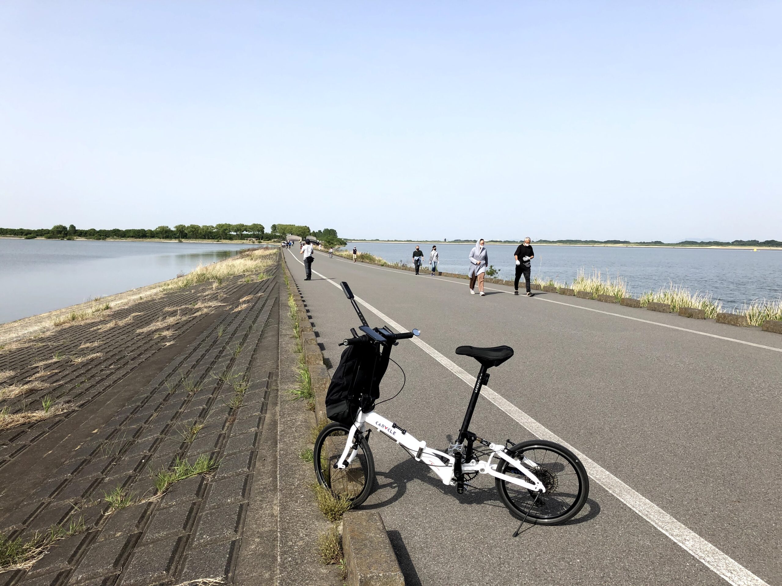 ミニベロで渡良瀬遊水地に行ってきました MINIVELO TRIP