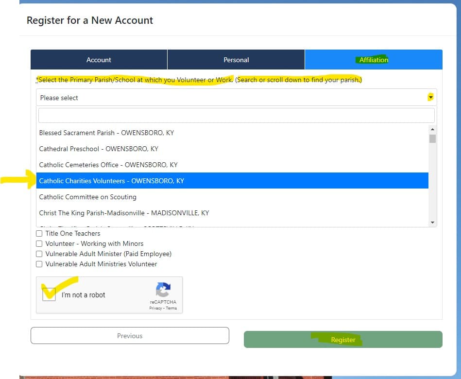 Tornado Relief Volunteers Diocese of Owensboro