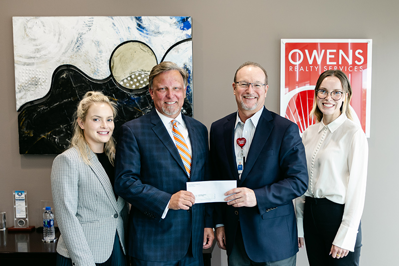 OWENS REALTY SERVICES SPONSORS WINTER PARK MEMORIAL HOSPITAL CANCER