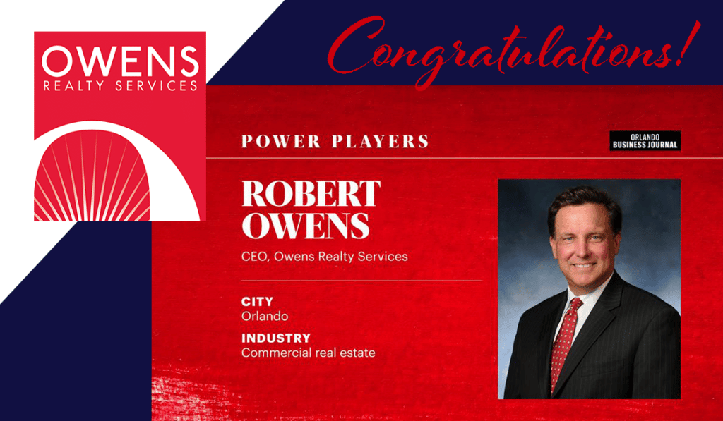 BOB OWENS HONORED AS OBJ POWER PLAYER 2022 Owens Realty Services