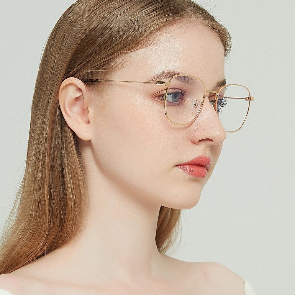 High quality fashion metal frame eyeglasses optical glasses frames for men women