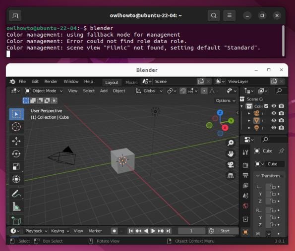 How to install Blender on Ubuntu
