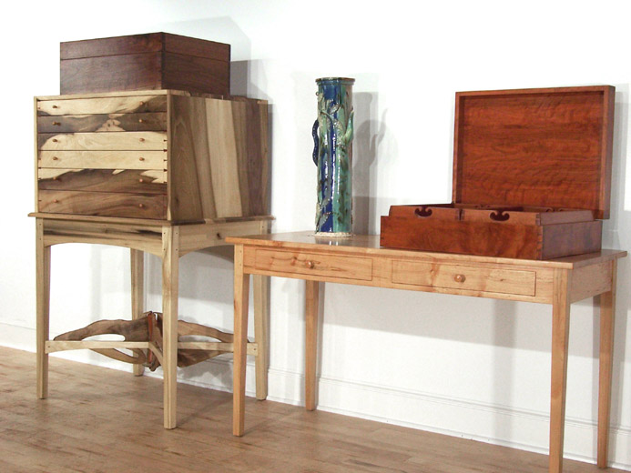 Owl in the Poplar, Western North Carolina Hand Crafted Furniture