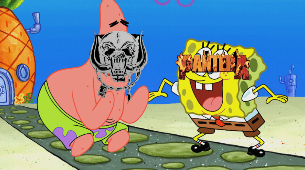 Why Does Spongebob Have So Many Connections To Metal Bands Owlmanandy Writes