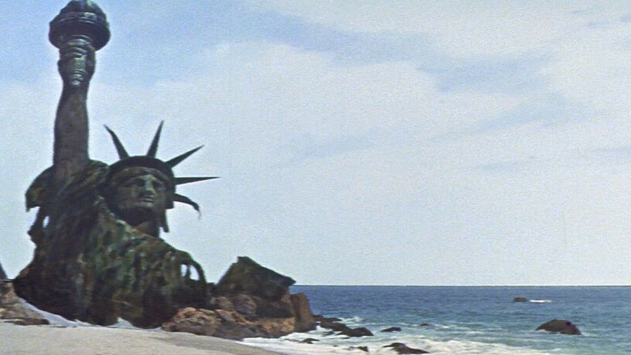 Of The Apes 1968 Statue Of Liberty