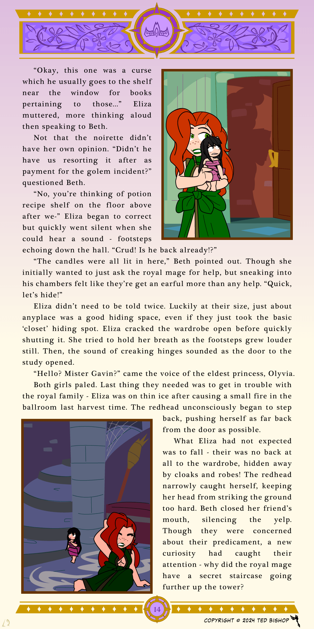 Another Princess Story Hide and Stay Hidden Owl Quill