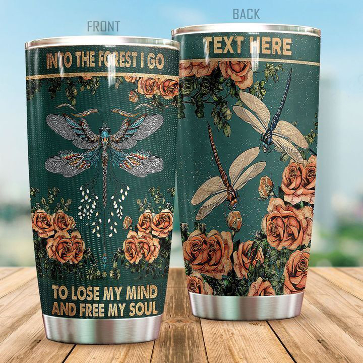 CUSTOM DRAGONFLY TUMBLER 06 Home Decor, Apparel and Accessories