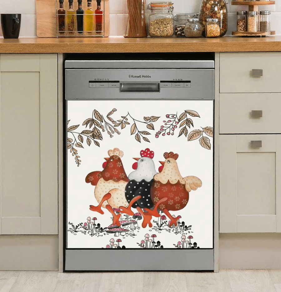 Chicken Limited Dishwasher Cover 13 DISC01DUC181221 Home Decor