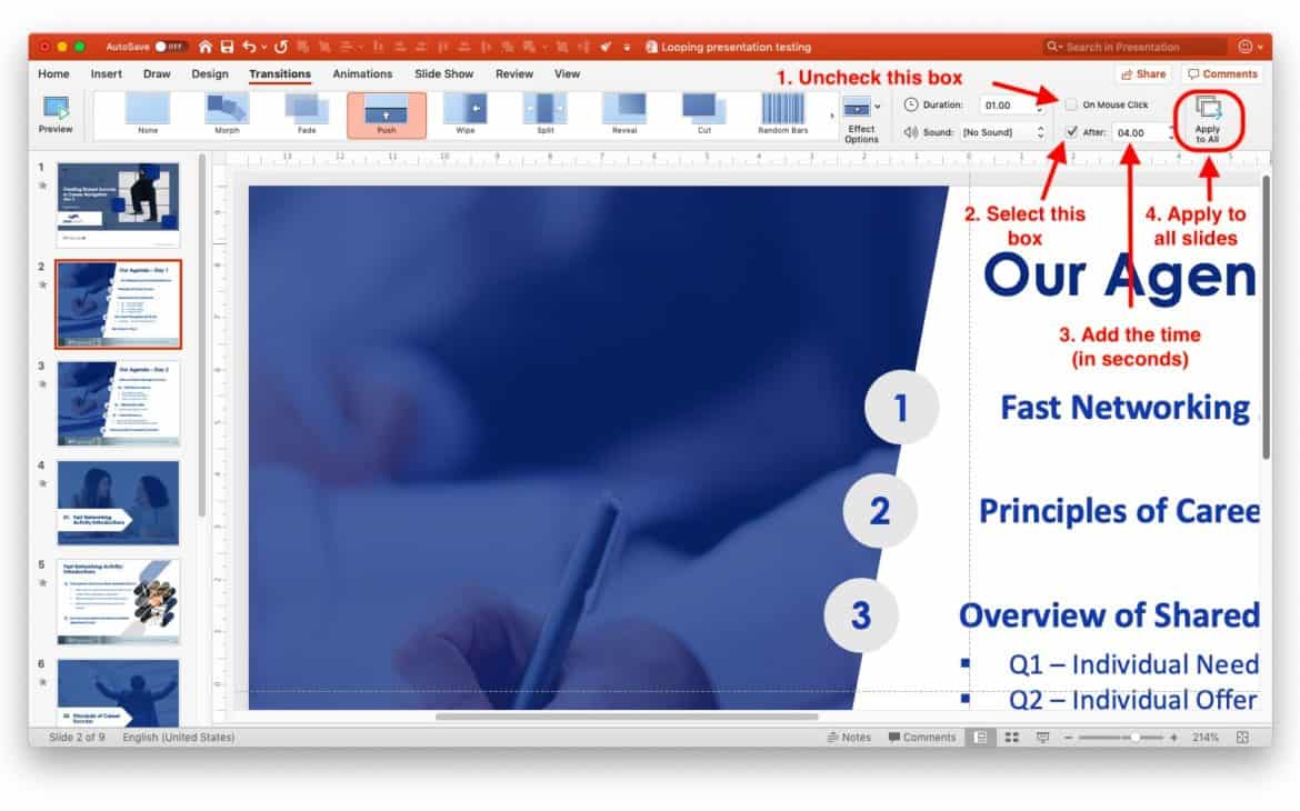 Loop your PPT to Run it Automatically Perfect Kiosk Solution Art of Presentations