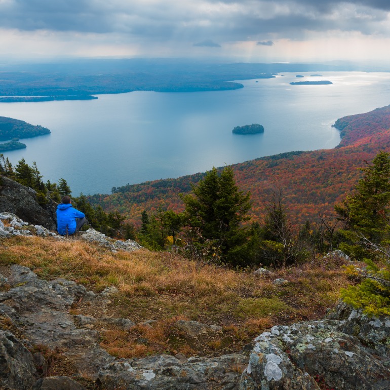 Les sentiers de randonnée pédestre à Owl's Head