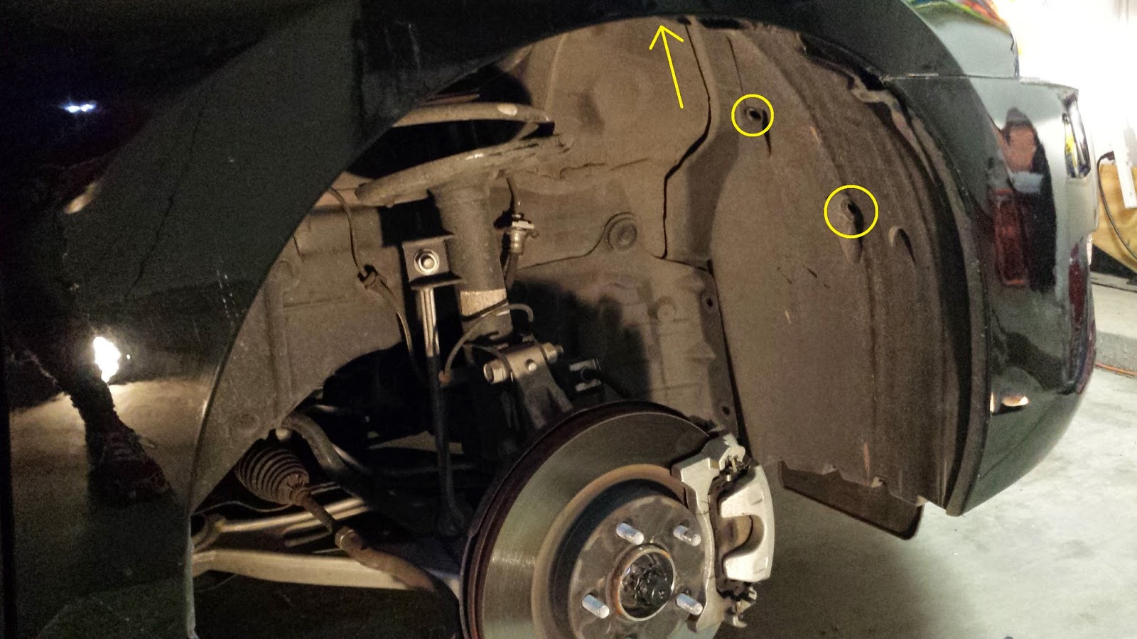 (The yellow markings are where the most important clips to remove are